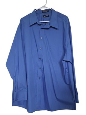 Puritan Classic Blue Men's Dress Shirt